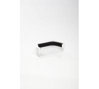 POLYPIPE RS207 White External Stop-end for 112 x 65mm Square guttering System