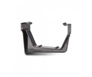 Polypipe RS209 Square Gutter Fascia Support Bracket 112mm Black