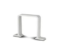 POLYPIPE RS236 White Square Flush Downpipe Bracket