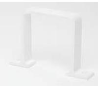 POLYPIPE RS236 White Square Flush Downpipe Bracket Pack of 3