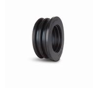 Polypipe Soil Push Fit Rubber Boss Adaptor for 50mm Waste Pipe SN50