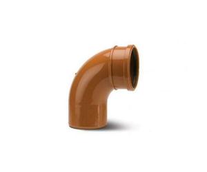 Polypipe UG489 - Underground Drain 110mm 87.5° Bend Single Socket
