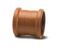 Polypipe UG602 Underground Drain 160mm Polypropylene Coupler Double Socket