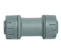 Polyplumb 15mm Straight Coupler - PB015 - Bag of 2