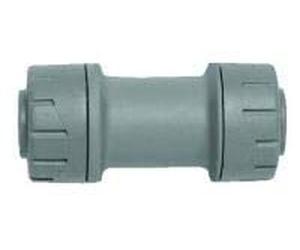 Polyplumb 15mm Straight Coupler - PB015 - Bag of 2