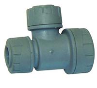 Polyplumb 15mm x 10mm x 10mm Reducing Tee - PB1515