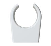 PolyPlumb Bulldog Clip 22mm Enhanced White FDB22