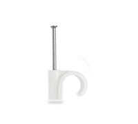PolyPlumb Nail-In Clip 10mm Enhanced White FIT2210