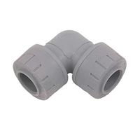 Polyplumb PB122 Elbow, Grey, 22 mm, Set of 10 Pieces
