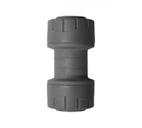Polyplumb Push Fit Straight Coupler 15mm
