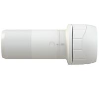 PolyPlumb Socket Reducer 22 x 15mm Enhanced White PB1822EW