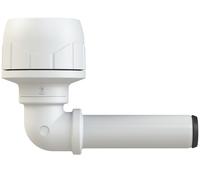 PolyPlumb Spigot Elbow 10mm Enhanced White PB1010EW