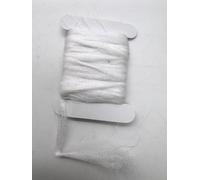 Polypropylene Floating Yarn for Fly Tying, 2M per Card, Synthetic Fly Tying Fibre for Dry Flies, Parachute Posts, Spinner Wings, Poly Duns & Bodies White