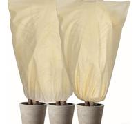 Polypropylene Frost Protection Cover for Winter Use with Full Zipper Side Viewing Window and Drawstring Hem (60 * 80cm)