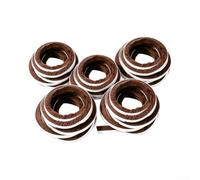 Polypropylene Gap Seal Tape 9x5mm Weather Stripping(Brown5) | Polypropylene material, flexible durability, weather resistant, brown grey white options, long lasting