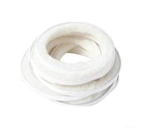 Polypropylene Gap Seal Tape 9x5mm Weather Stripping(White) | Polypropylene material, flexible durability, weather resistant, brown grey white options, long lasting