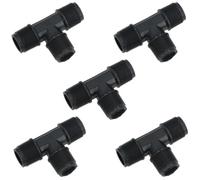 Polypropylene PP 1in BSP Female Threaded 90° Tee Piece Equal Tees 1pc