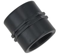 Polypropylene PP Female Threaded Pipe Fitting Sockets 1-1/2in - 1-1/2in BSP 1pc