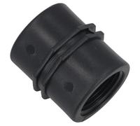 Polypropylene PP Female Threaded Pipe Fitting Sockets 1in - 1in BSP 1pc