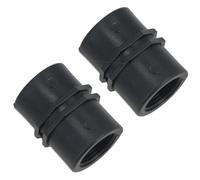 Polypropylene PP Female Threaded Pipe Fitting Sockets 3/4in - 3/4in BSP 2pc