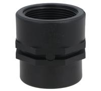 Polypropylene PP Female Threaded Pipe Reducing Socket 1-1/2in - 1-1/4in BSP 1pc