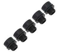 Polypropylene PP Threaded Reducing Socket Female - Male 3/4in - 1/2in BSP 1pc