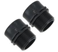 Polypropylene PP Threaded Reducing Socket Male - Female 1-1/4in - 1in BSP 2pc