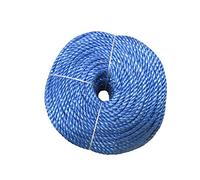 Polypropylene Rope 6MM x 30M Blue (3 Strand Boat Anchor Line Coil Yacht Docking Camping Marine)