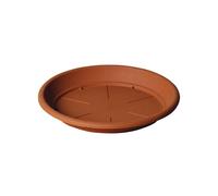 Polypropylene Saucer in Terracotta Color 35 cm 01011 Brown Teraplast