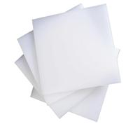 Polypropylene Sheets, ABS Plastic Sheet Polypropylene 200x300mm White Food Grade 1-15mm Waterproof CNC DIY(1mm)
