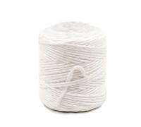 Polypropylene Twine - 5/64" Thick, 295 Feet Long for Bundling, Packaging, Gardening, and More, White