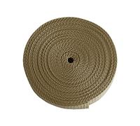 Polypropylene Webbing Straps 20mm 25mm 30mm 38mm 40mm 50mm Tape Backpack Luggage Straps Crafts Outdoor DIY Colours Lengths (25mm/2m, Beige)