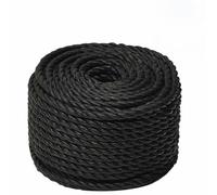 Polypropylene Work Rope, 3mm x 250m, Twisted All-Purpose Cord for Boat Anchoring, Docking, Marine, Garden and Outdoor Projects