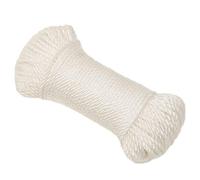Polypropylene Work Rope, 3mm x 250m, Twisted All-Purpose Cord for Boat Anchoring, Docking, Marine, Garden and Outdoor Projects