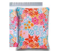 POLYSELLS 100pcs 10x13 Inches Poly Mailers Waterproof & Tear Resistant Mailing Envelopes, Cute Small Business Bags for Clothes, Gifts - Flowers