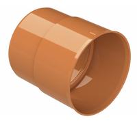 PolySewer 150mm Socket to 160mm UG Spigot - Terracotta PS6102