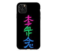 Polysexual Flag Hon Sha Ze Sho Nen Reiki Symbol Yoga Case for iPhone 11 Pro Max