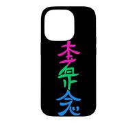 Polysexual Flag Hon Sha Ze Sho Nen Reiki Symbol Yoga Case for iPhone 14 Pro