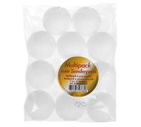 Polystyrene Balls, White, 7 cm Diameter, Pack of 11 Balls, for Versatile Crafts and Decorating