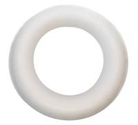Polystyrene Flat 300mm (30cm) - Pack of 1 - Half Wreath Festive Ring Wreath Garland for DIY Arts & Craft Projects for Christmas, Weddings, Halloween, Decoration, Home Decor and Floral Arrangements