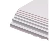 Polystyrene Foam Sheet, White Expanded PVC Foam Board 200x300mm 400x600mm Thickness 7-18mm(400x600x12mm)