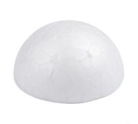 Polystyrene Half Spheres for DIY Arrangements, Diameter2cm/3cm/4cm/5cm/6cm/7cm, Foam Hemisphere Balls for Crafts and Wedding Decoration(7cm)