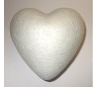Polystyrene / Styrofoam Craft Hearts Pack of 10 85mm (8.5cm)