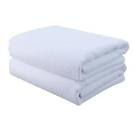 POLYTE 340 GSM Quick Dry Microfibre Hair Salon Towel, 50.8x101.6 cm, 2 Pack