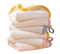 POLYTE Hypoallergenic Gentle Microfibre Baby Washcloth, 25.4x25.4 cm 6 Pack