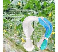 Polythene Climbing Net Trellis for Garden Vegetables and Fruits - 2m x 100m Plant Support Mesh for Peas, Cucumbers, Honeysuckle & Vines - Reusa