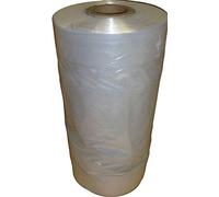 POLYTHENE GARMENT CLOTHES COVER BAG ROLL 48" - 80G -10KG ROLL, MADE IN UK - Polypack Polythene Ltd