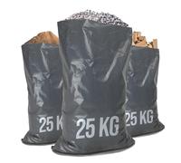Polythene Rubble Sacks - ULTRA Heavy Duty Rubble Bags - Extra THICK Industrial Grade Builders Rubble Bags (10 Pack)