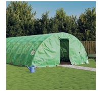 Polytunnel Greenhouse with Steel Frame Green 6x5x2.3 m
