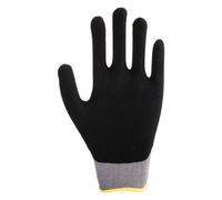 7798 017 11 Polyurethane Coated Work Gloves Pair XL Size 11 Elasticated Normfest